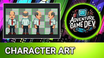 Pixel Art Tutorial - Character 4 Directions - Adventure Game Dev