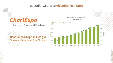Best Sales Graph in Google Sheets | Line and Bar Graph | Double axis| Combo Chart | Advance Chart