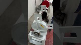 Germanium ore is first crushed and then ground into powder.