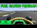 F1 2021 Fuel Saving Practice Program