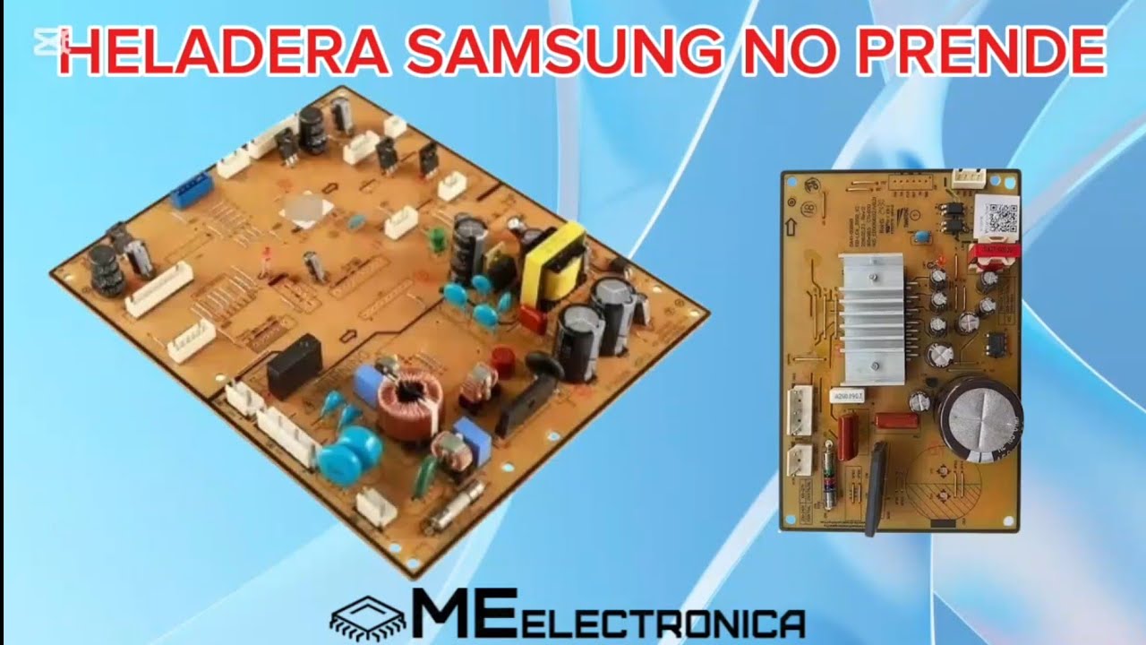 🔴 Heladera Samsung Inverter no prende. Reparación!