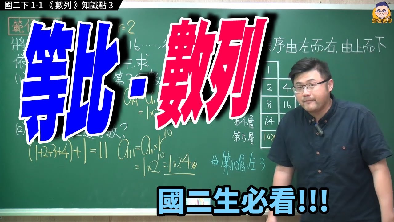 國二下1-1知識點3【等比數列】