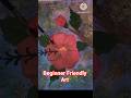 Learn Acrylic Flower Painting 🌸 Quick &amp; Easy Art for Beginners #acrylicpainting #flowerpainting #art