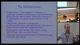 Secure multipary quantum computation - Michael Ben-Or