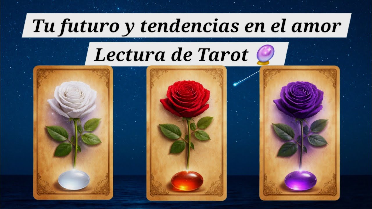 Tu futuro y TENDENCIAS en el AMOR 🔮 Tarot Predicción - YouTube