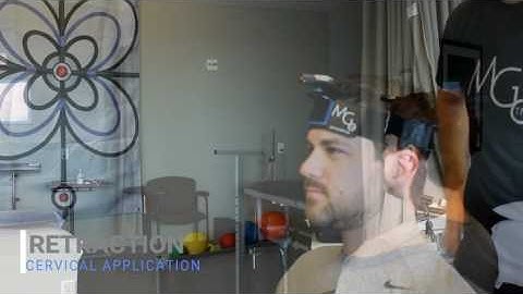 cervical retraction with visual feedback external cues