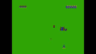 Galactic Attack Longplay (TRS-80 Color Computer Game) - Warning: Contains Flashing Lights!