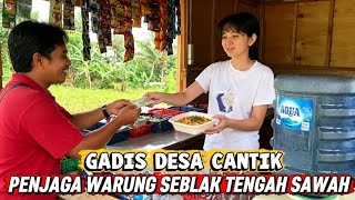 GADIS DESA CANTIK PENJAGA WARUNG SEBLAK TENGAH SAWAH