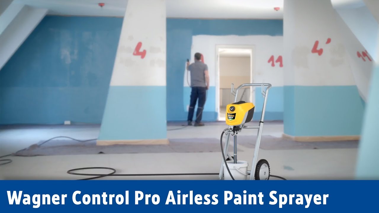 Wagner Control Pro Airless Paint Sprayer Screwfix Youtube