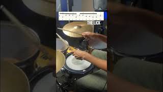 Drums - Linear 16th note triplet fill #drums