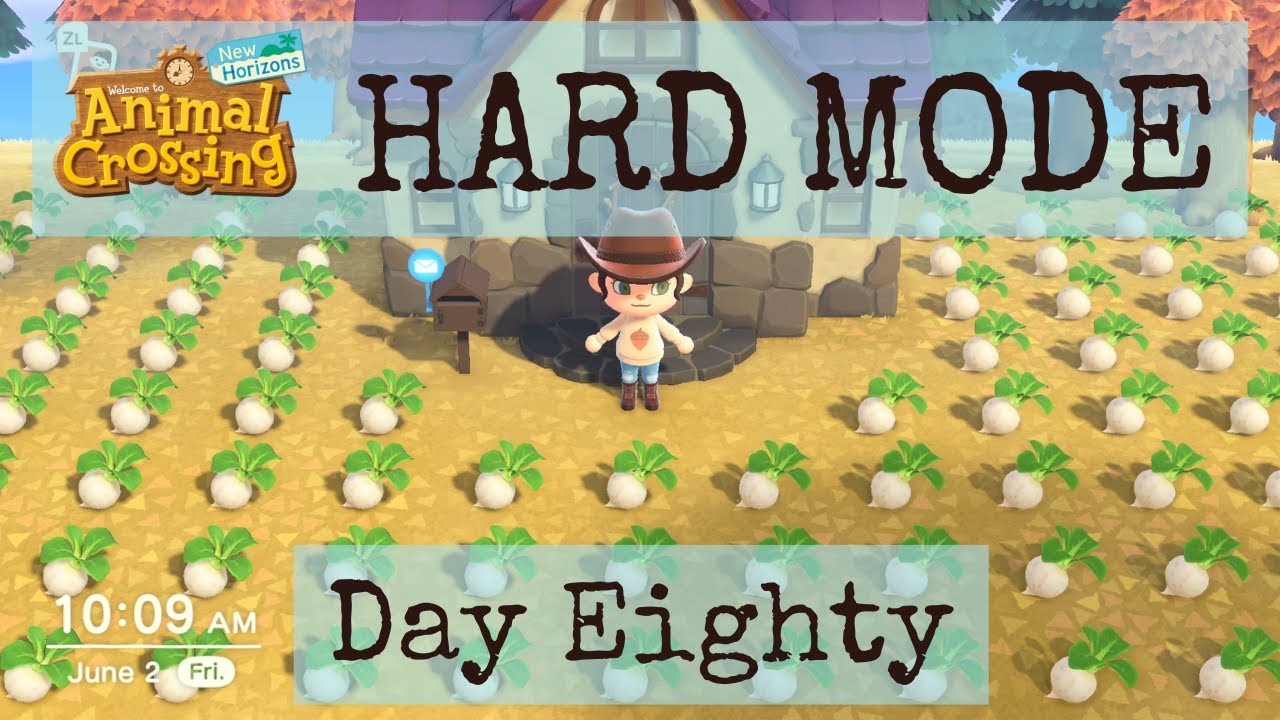 ACNH Hard Mode Day 80 YouTube