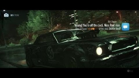 Need for Speed Skill or Eskill?