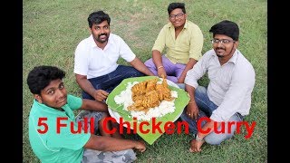 5 Full Chicken Curry | Chicken Gravy | Food so Good