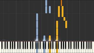 Feel this Moment (Pitbull, Christina Aguilera) - Piano tutorial