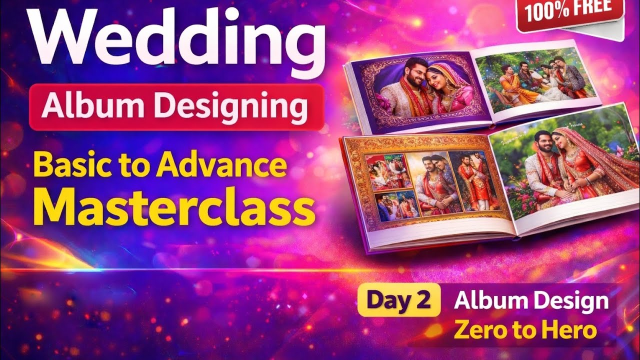 Day 2 Album Design class zero to hero class 