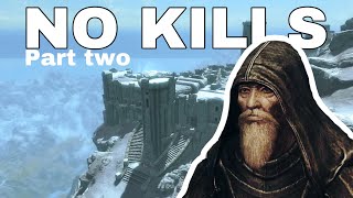 Not Killing A Dragon?! | Skyrim No Kills #2