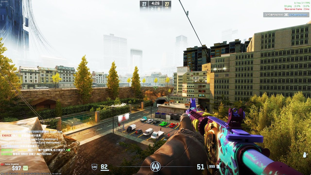 CS2 Zombie Survival zm_gorodok (zm_gorodok_cs2_v1) On EXG Server