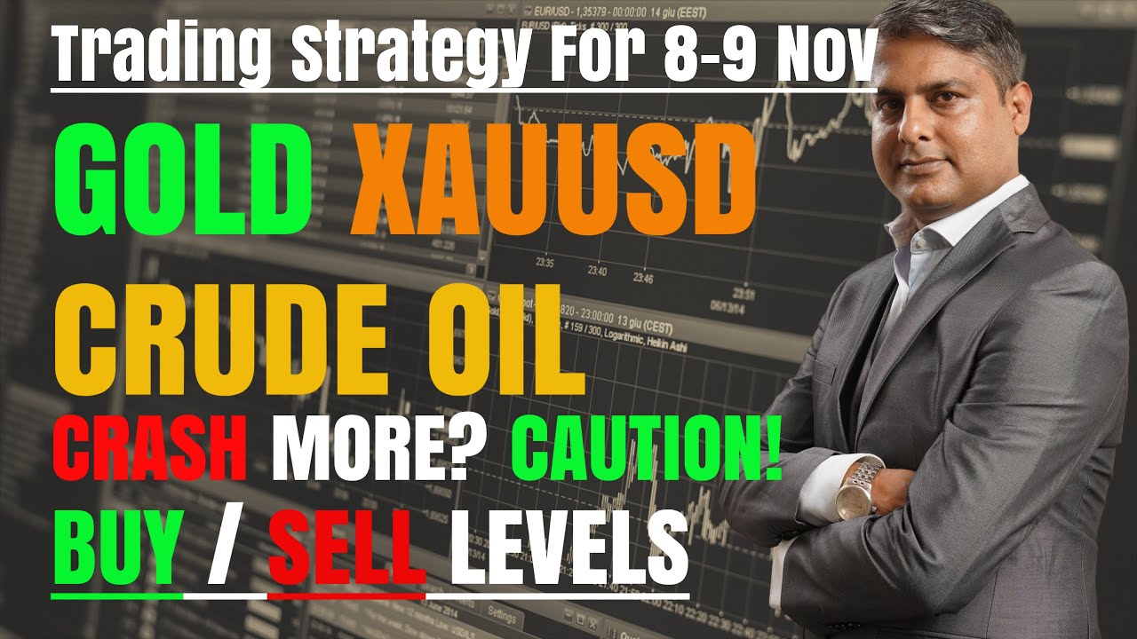 GOLD Price & Crude Oil Crash Today ? Gold Price Prediction For 8-9 Nov ...