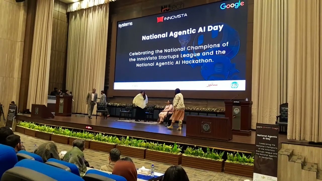 Innovista Startup league | National AI Hackathon final prize distribution ceremony at @NUTECH ISB P4