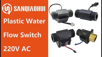 SANQIAOHUI Plastic Water Flow Switch Sensor #sensor #switch #flow #water