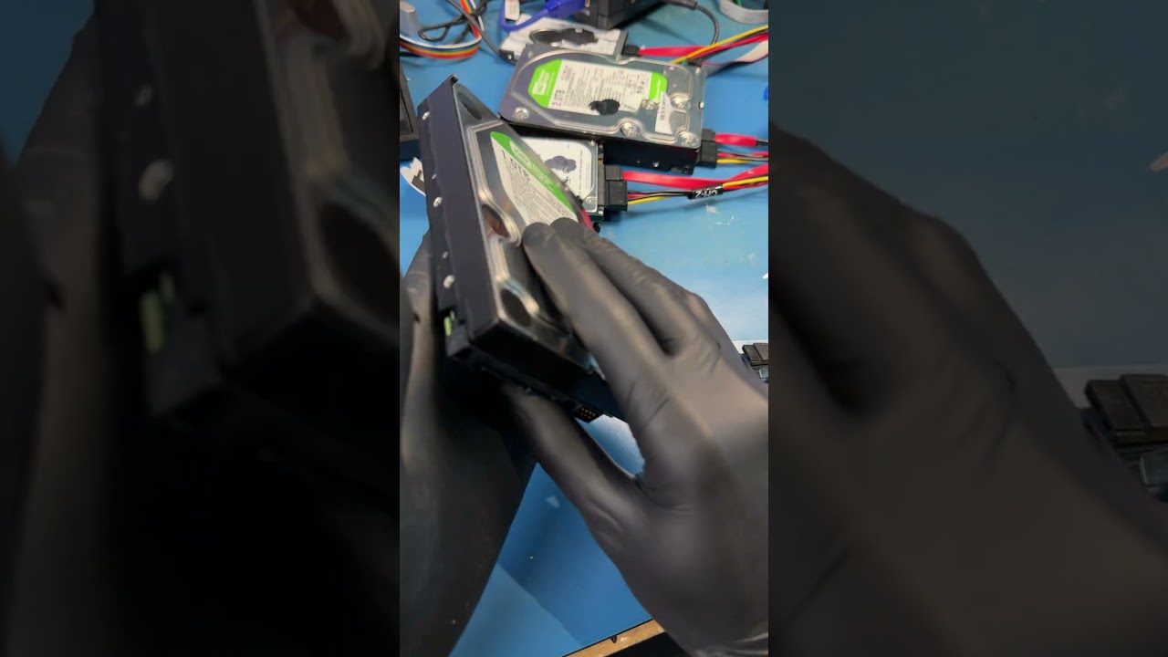 15 Year Old Hard Drive - real hard drive recovery video from the MDRepairs lab
