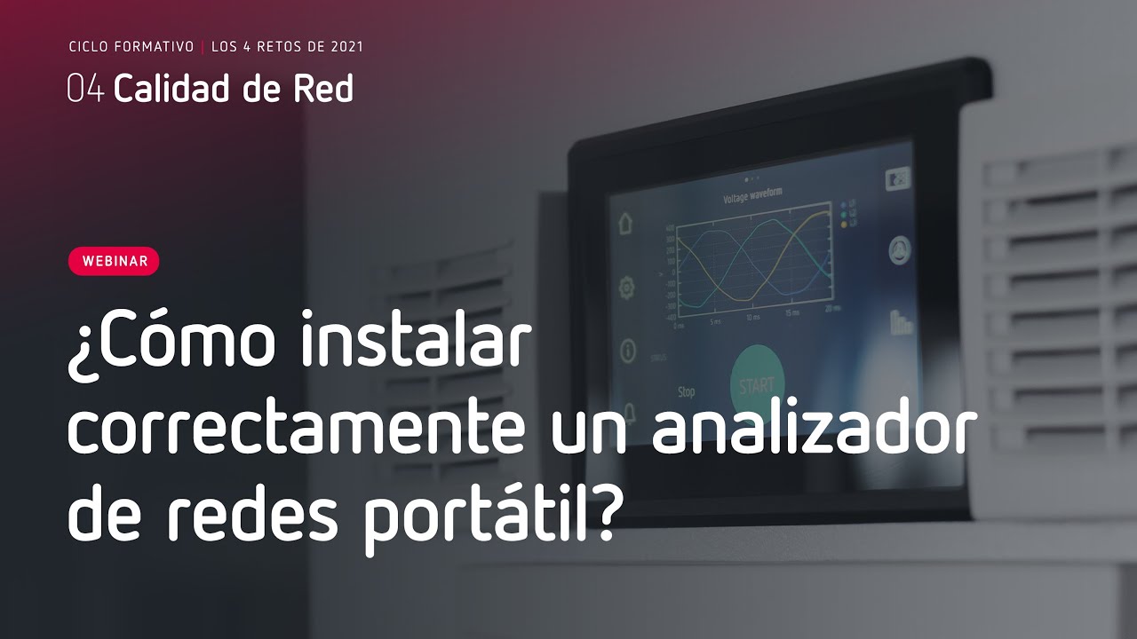 ¿Cómo instalar correctamente un analizador de redes portátil MYeBOX? - 27/05/2021