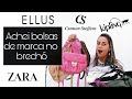 Achadinhos de brechó| Zara | Carmen Steffens | Kipling | Ellus | por Alinne Tavares