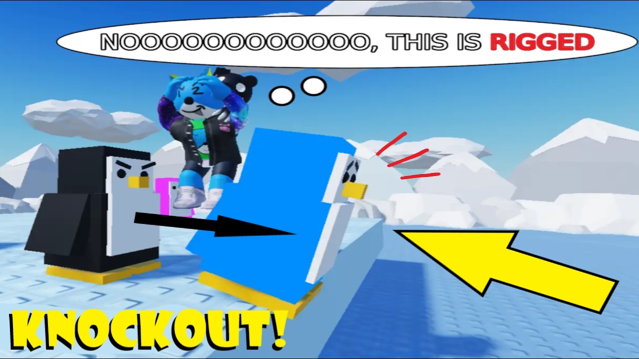 Roblox KNOCKOUT — подстроено!! Подстроено, говорю вам!! Подстроено!!! АА ...