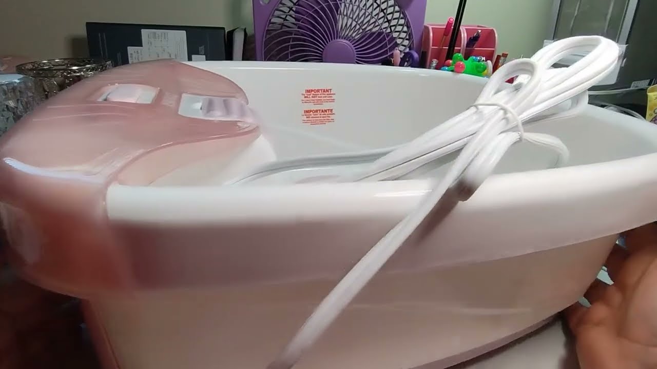 Homedics Bubble Bliss: Deluxe Foot Bath  Unboxing & Review