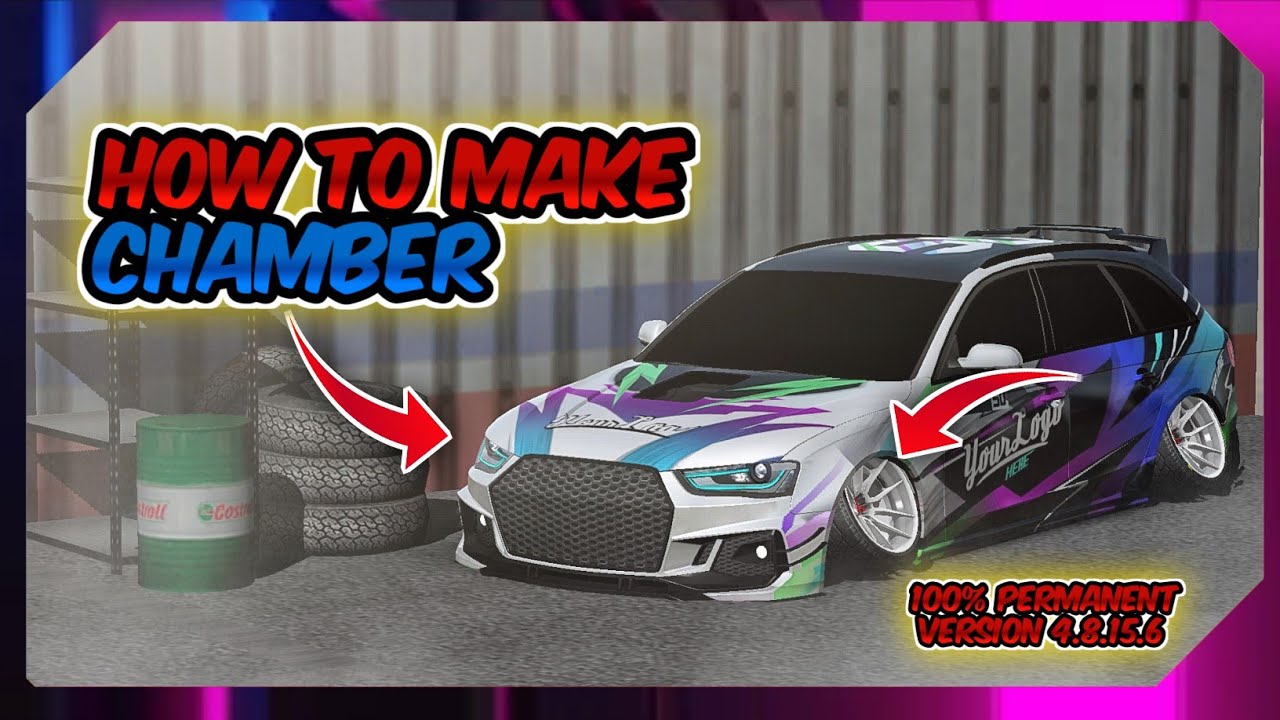HOW TO MAKE CHAMBER SUSPENSION CAR PARKING MULTIPLAYER v4.8.15.6