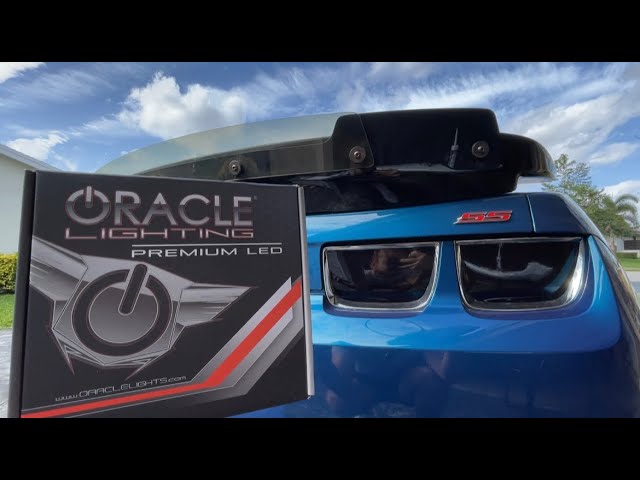 5th Gen Camaro Tail Lights install 2010 - 2013 Chevy Camaro - YouTube