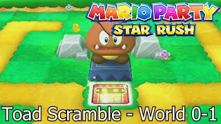Mario Party Star Rush | Toad Scramble - World 0-1
