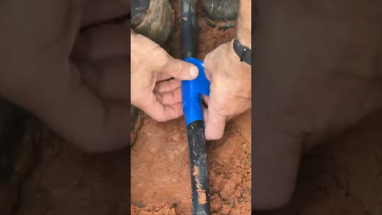 Fast Fix for Polyethylene Waterline Repair 