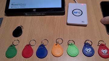 MIFARE CLASSIC 1K NFC KEY FOB TAGS 13.56MHz