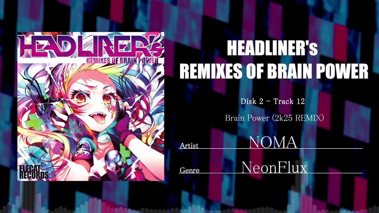 HEADLINER's- REMIXES OF BRAIN POWER- | OTHER LABEL,ELECAT RECORDS