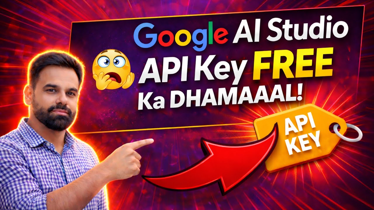 How to Get Google AI Studio API Key Free in 2026? 🤯🔥 - YouTube