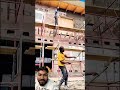 Workers makes work easy by his talents #trending #construction #shorts #shortsfeed #inventiontech