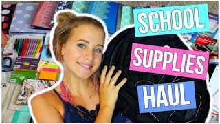 Back To School Supplies Haul 2016 Brook Reece