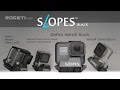 SLOPES Black For GoPro Hero11 10 9 7 6 5 4 3 