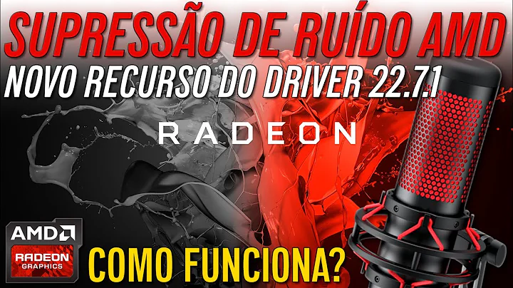 Rev. Áudio PC: Supressão de Ruído AMD