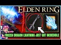 Frozen Dragon Lightning is Actually AMAZING Now - Best Dragonscale Blade Faith Build - Elden Ring!