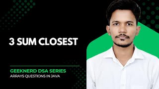 16. 3Sum Closest || Leetcode Array Question || DSA