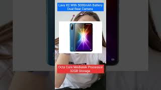 Lava X2 With 5000mAh Battery Dual Rear Camera Launched🔥#shorts #vinayjingar #lava #lava2 #italia