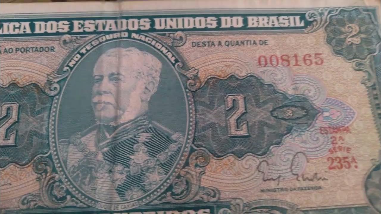 REPUBLICA DOS ESTADOS UNIDOS DO BRASIL DOIS CRUZEIROS