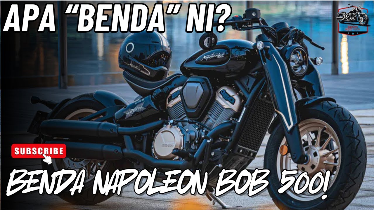 BENDA NAPOLEON BOB 500 MALAYSIA REVIEW!Bobber mampu milik british style|#benda #napoleonbob #bobber