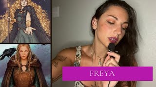 ASMR- FREYJA LORE MYTHOLOGY CHAT! (Soft speaking, ramble, whisper) screenshot 4