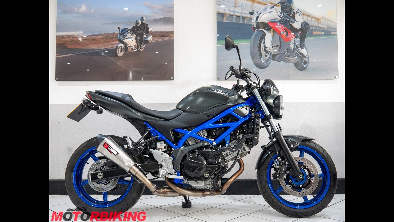 2022 Suzuki SV650 A M2 - What a fantastic example of a cherished motorcycle! ONE owner, 23,229 miles