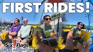I FINALLY Rode Barrels O' Fun & Wave Swinger! | Six Flags Great Adventure Vlog 7/24/26