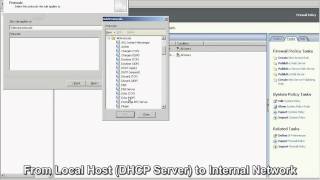 Part-3 ISA - Allow DHCP Server