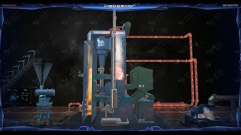 Fossil Fuel Power Generation Process | Web 3D WebGL | 3D Animation